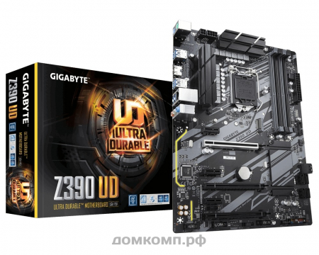 Материнская плата для 9 поколения CPU Intel Gigabyte Z390 UD
